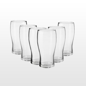 Set de 6 vasos pinta de cerveza